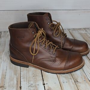 Thorogood 1892 Dodgeville Boot Brown Horween Size 12 Made in USA 🇺🇸